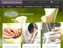 Tablet Screenshot of interfaithfunerals.com